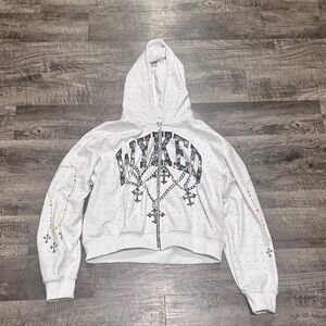 WYKEDWORLD hoodie never worn and cropped